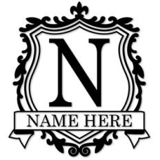 crest monogram n