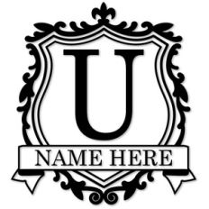 crest monogram u