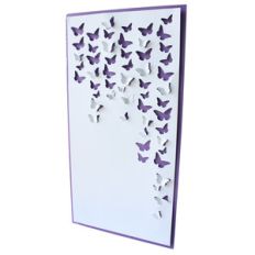 butterfly waterfall card