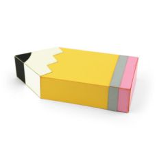 pencil box with slip lid