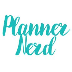 planner nerd quote / phrase