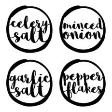 pantry labels set