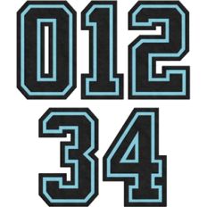 collegiate numbers 0-4