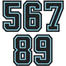 collegiate numbers 5-9