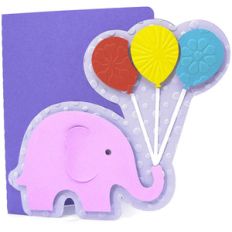 baby elephant card