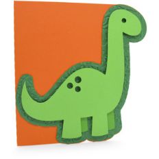 brontosaurus dinosaur card