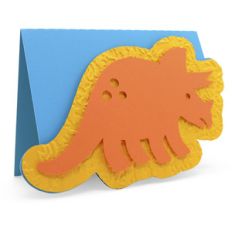 triceratops dinosaur card
