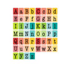 alphabet planner stickers
