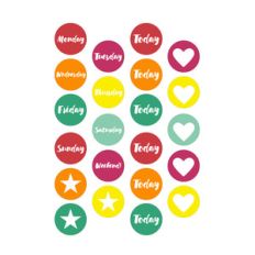 circle stickers