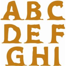 halloween letters a-i