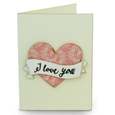 a2 i love you card