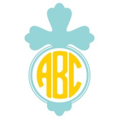 cross monogram