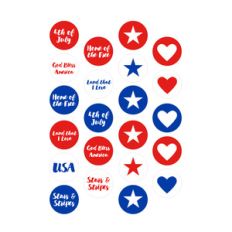 usa planner stickers