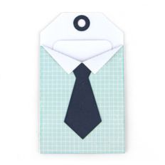 shirt and tie pocket tag