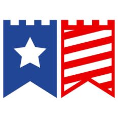 stars and stripes banners