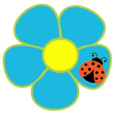 ladybug w/flower