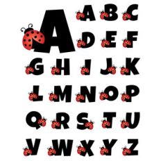 ladybug alphabet