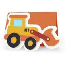 bulldozer tractor card