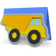 construction truck card