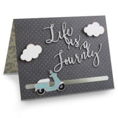 a2 life is a journey  motion card