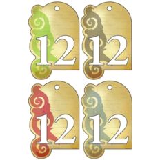 12 days of christmas tag 12