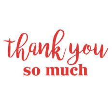 thank you so much