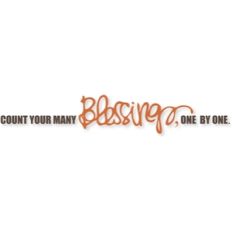 count your blessings