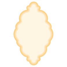 nested fancy fairytale ovals