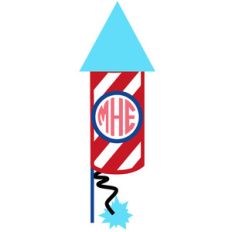 roman candle monogram frame