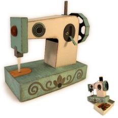 sewing machine 3d box