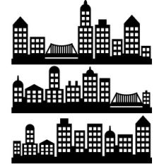 city borders set