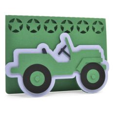 army car card