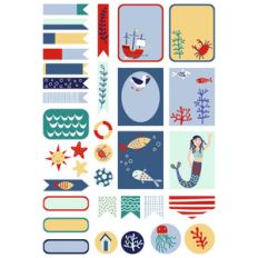 mermaid planner stickers
