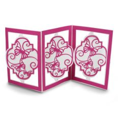 accordian card butterfly