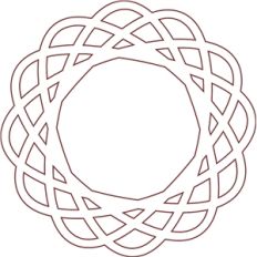 doily lace sketch