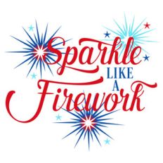 sparkle like a firework