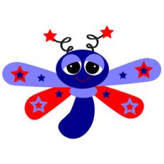 4th of july dragonfly