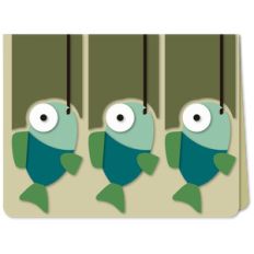 fish whims trio a6 card