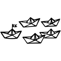 paper boat fleet