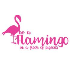 be a flamingo quote