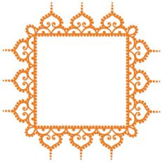 henna page frame