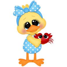 beach duck girl