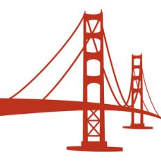 golden gate bridge - san francisco icon