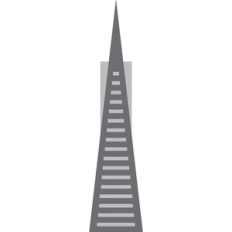 transamerica pyramid - san francisco icon