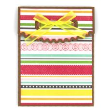 a2, 3x4, 4x6 small scallop ribbon tie envelopes
