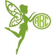 fairy monogram