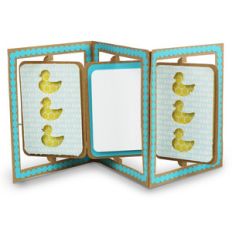 accordion card baby