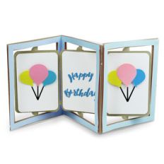 accordion card happy birthday