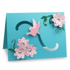 flying fairy motion card