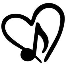 music note love